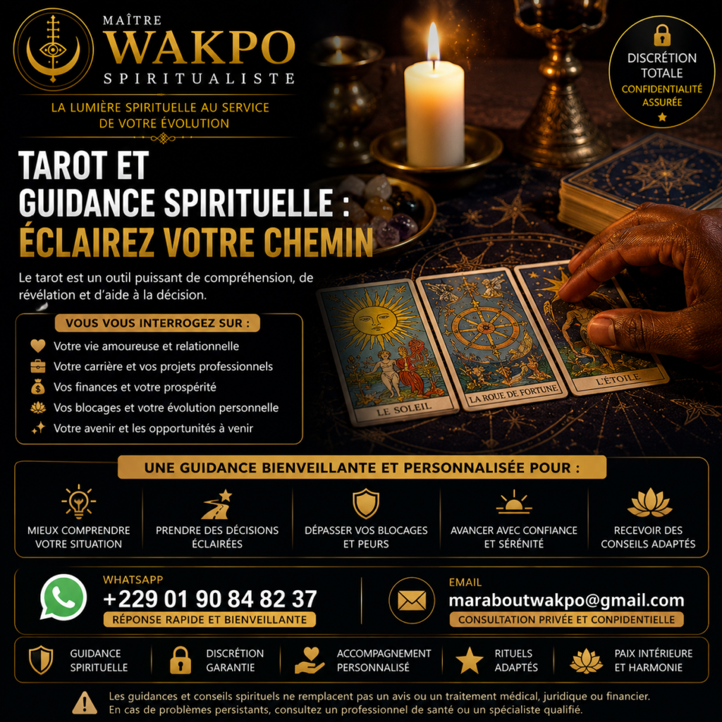 Tarot et Guidance Spirituelle : Éclairez Votre Chemin